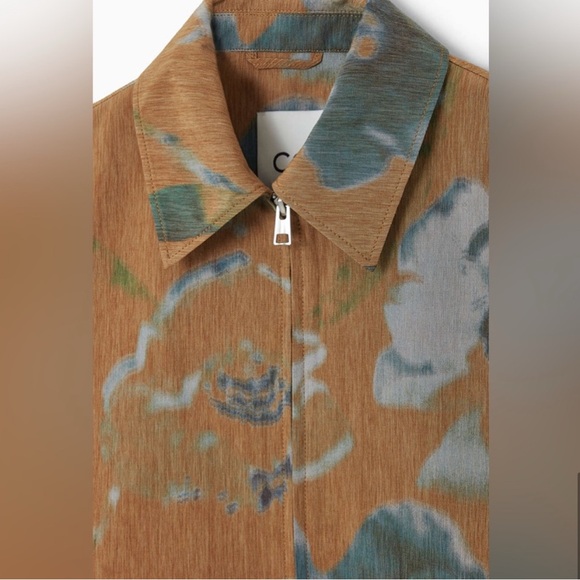 NWT COS Floral Blouson Jacket (This Season!) - Picture 10 of 15